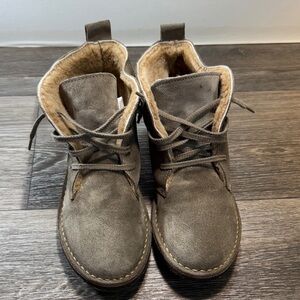 J. Crew Ankle Boots Fur Lining made in Italy crew cuts K6/W 7.5 (s228)